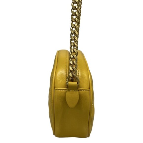 miumiu - Dark yellow Leather Shoulder Bag 729-080825 - Picture 3 of 14